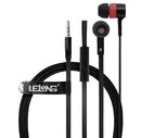 Fone de Ouvido Com Fio P3 Nenhum Ruído X-Bass Lelong LE-0201