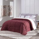 Kit Coberdrom Soft 05 Peças Queen cor:Vermelho Marsala