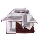 Kit Coberdrom Soft 05 Peças Queen cor:Vermelho Marsala