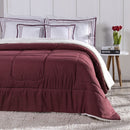 Kit Coberdrom Soft 05 Peças Queen cor:Vermelho Marsala